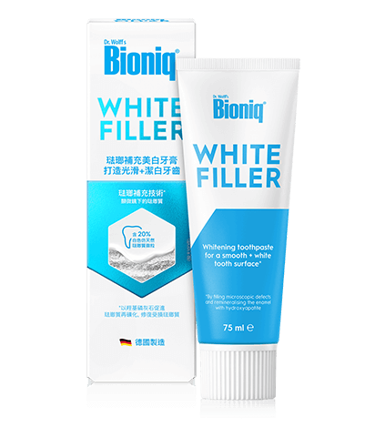 Bioniq® 琺瑯補充美白牙膏​